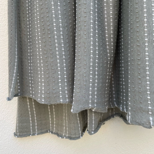 NYC Designer - Stripe Dotted Loose Wool Knit - 1 Yard