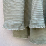 NYC Designer - Pistacchio Weighted Wide Rib Knit - Remnant