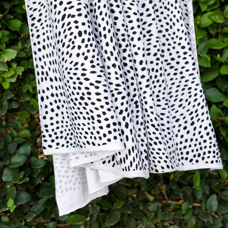 Dalmatian Print Buttery Rayon Jersey - Remnant