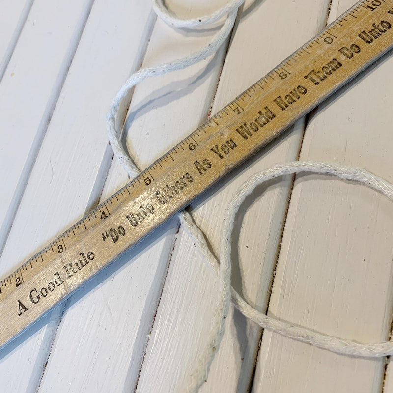 Cording - 1/4" - Natural - 1 yard - Measure: a fabric parlor