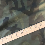 Camo Nylon Lining - 1/2 Yard - Measure: a fabric parlor
