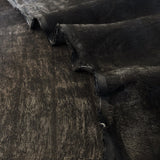 Black Linen Silk Scrim - 1/2 Yard - Measure: a fabric parlor