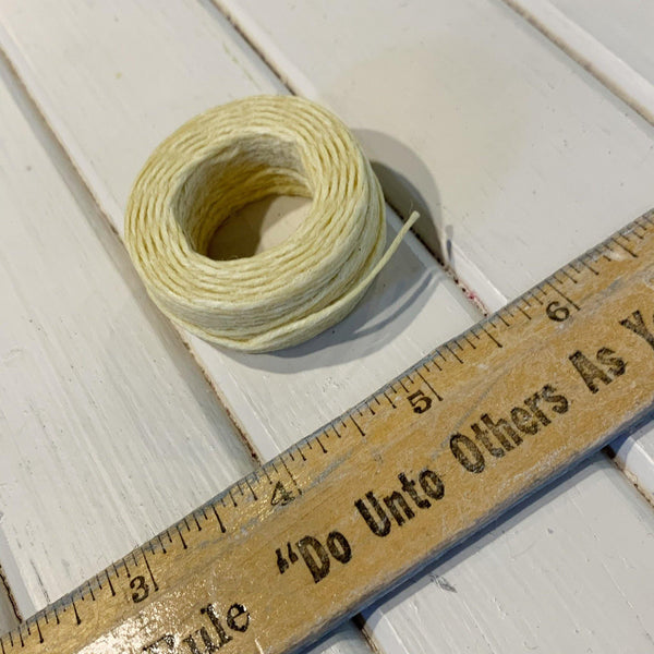 Waxed Linen Thread - 25 yds - 1 spool - Measure: a fabric parlor