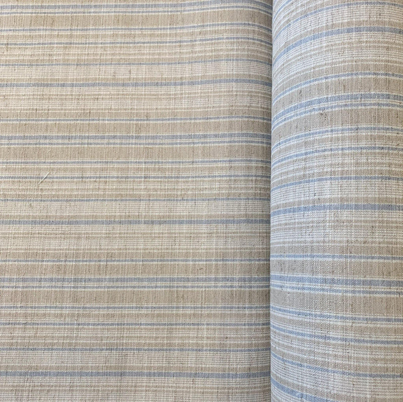 Linen-Look Striped Polyester - 1/2 yard - Measure: a fabric parlor