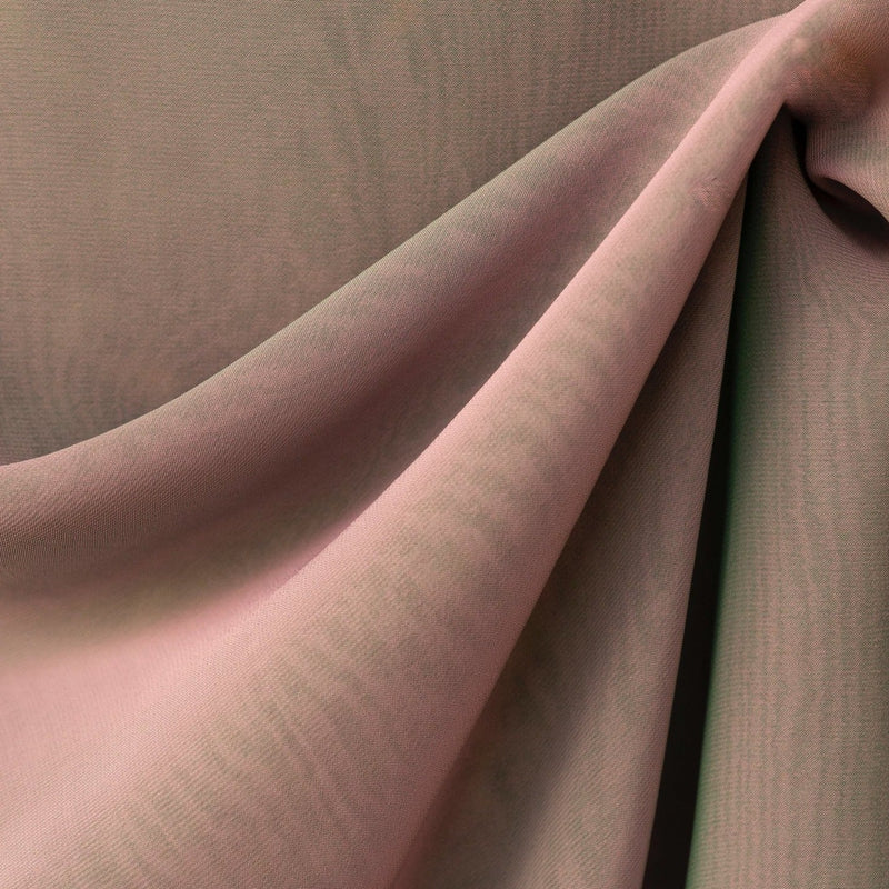 Iridescent Two-Tone Chiffon - Remnant