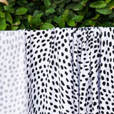 Dalmatian Print Buttery Rayon Jersey - Remnant