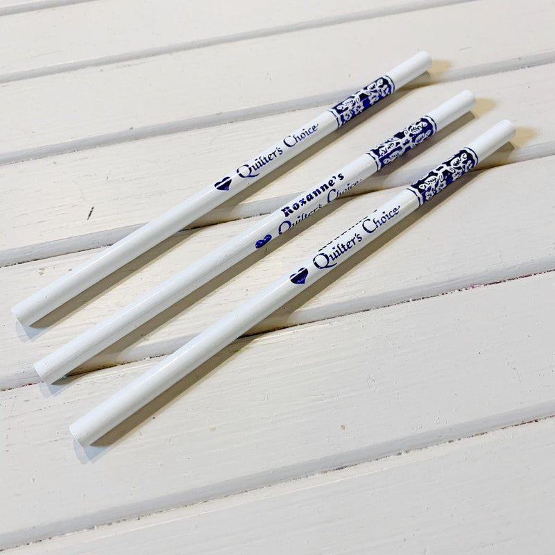 Quilter's Chalk Pencils - White - 1 pencil - Measure: a fabric parlor