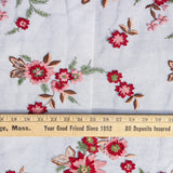 Floral Bouquet Embroidered Mesh - 1/2 Yard