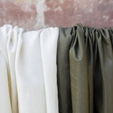 Rag & Bone - Silver Birch Silk/Tencel Sateen Twill - 1/2 Yard