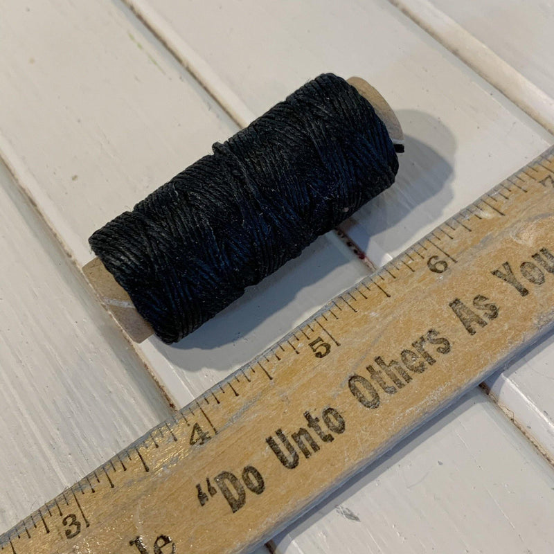 Waxed Braided Cord - 25 yds - 1 spool - Measure: a fabric parlor